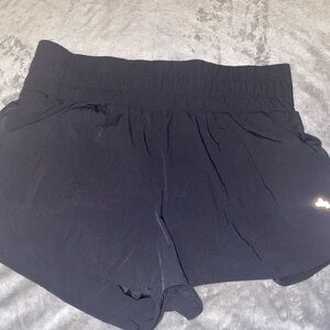 Women's Black Athletic Shorts